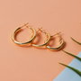 Heliophilia Silver Pendientes de Metal Dorados